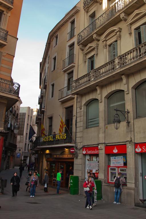 Hostal Paris Barcelona Exteriér fotografie